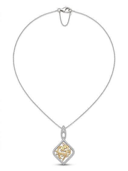 Collana Giorgio Visconti Donna in Oro Diamante 0.77 Ct G34834 - G34834